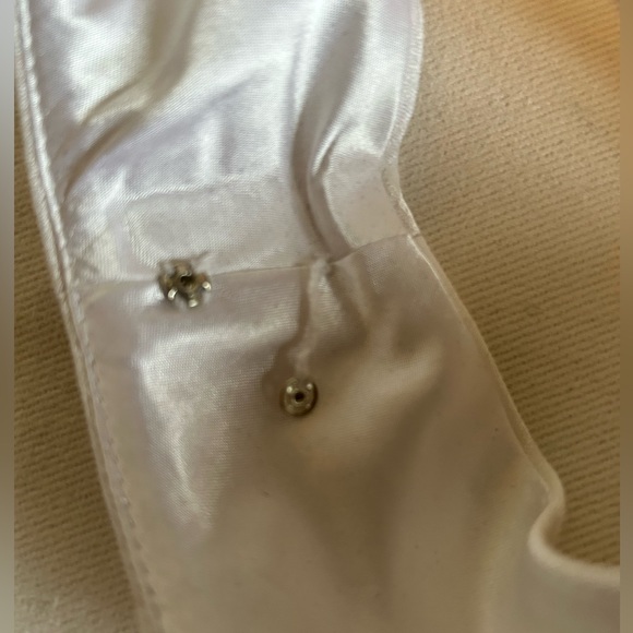 WHBM White jacquard belted dress - Picture 11 of 15